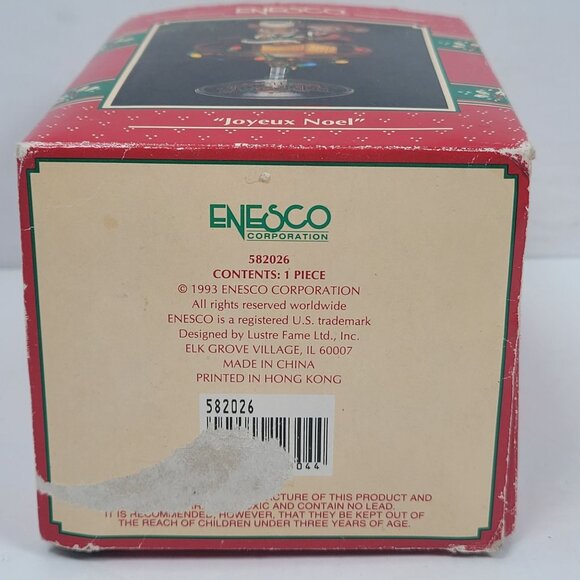 Enesco Treasury Of Christmas Ornaments "Joyeux Noel" Holiday Cheers - Picture 5 of 10